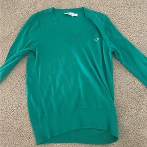 Green vineyard vines sweater